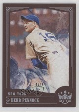 2018 Panini Diamond Kings Brown Frame 47/49 Herb Pennock #26 HOF 1d3a