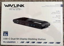 Wavlink USB-C Dual 5k Display Docking Station