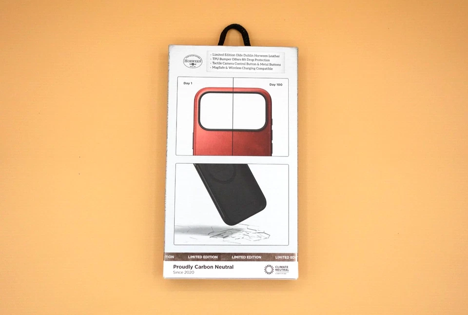 [Edición Limitada] Funda Nomad Moderna Horween Cuero iPhone 17 Pro - Antigua Dublín Foto 2 de 4