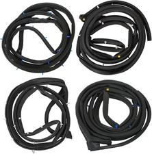 4PCS Rubber Door Seal Kit for Honda CR-V 2002-2006 Replacement Strips