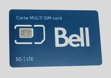 Time For All Kinds - New Bell Mobility Canada 3 In 1 SIM Adapter Card