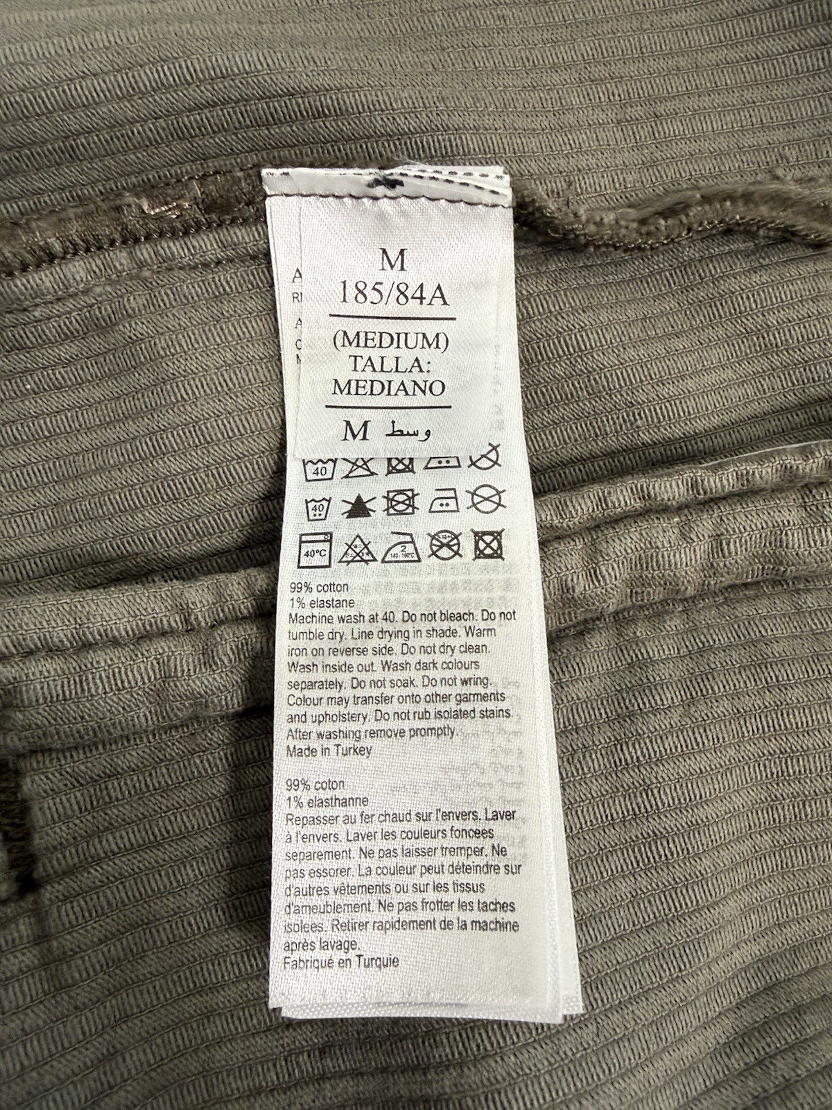 AllSaints M Gray Button Shirt Jacket 21" Chest Men Mid-Length Casual Solid image 6