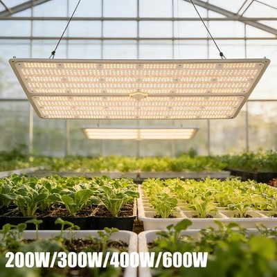 Full Spectrum LED Grow Light for Indoor Plants with Red &IR, Hanging Grow Light