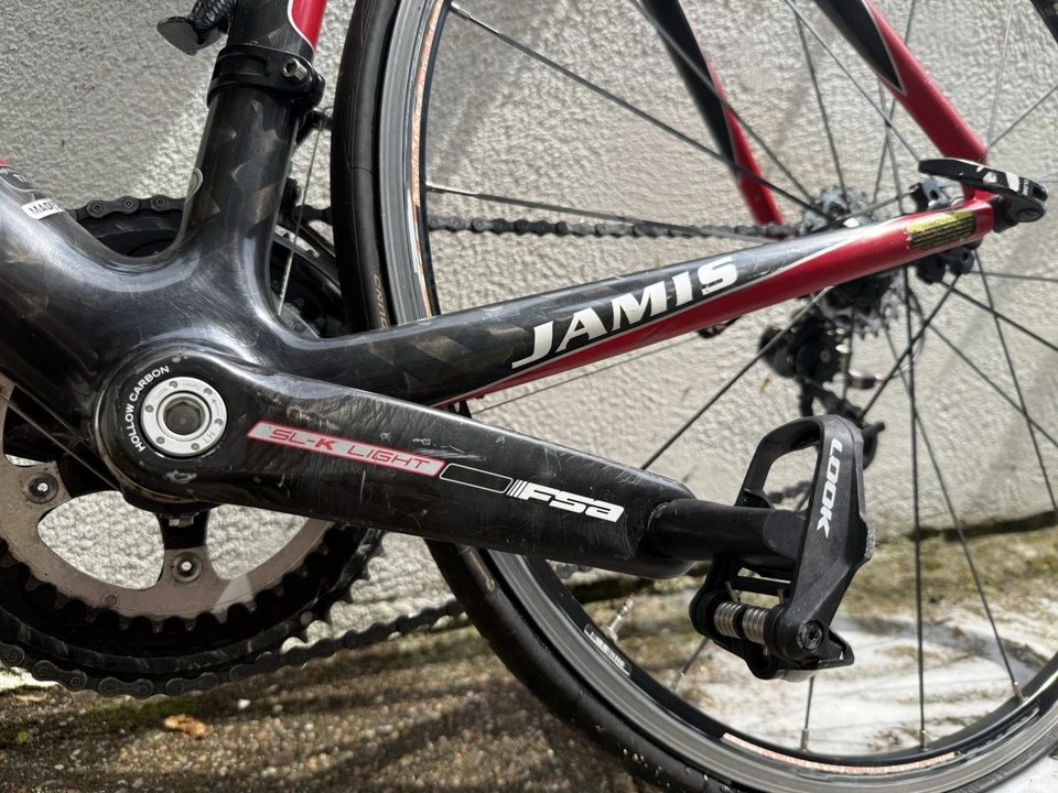 Jamis Xenith Pro Full Carbon Sram Force Mavic Wheels Selle Italia, 3T FSA Elite - Image 2 of 4