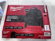 Milwaukee M12 Heated Full Zip Hooded Hoodie Black Men's L M200B-21L