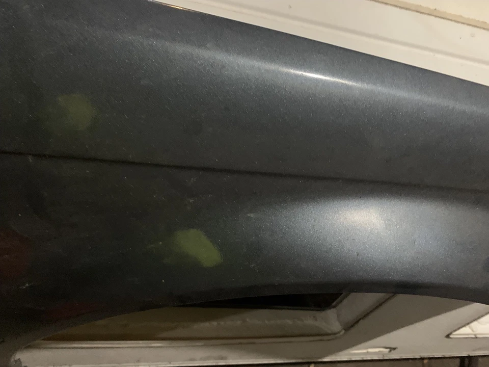 00-06 BMW E46 330Ci 325Ci cupé 2 puertas panel de guardabarros lateral derecho acero azul 372 OEM Foto 3 de 3