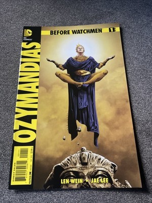 DC Comics Before Watchmen Ozymandias 1 Mature Multi-Color Jae Lee Art 2012
