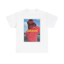 Blond Frank Ocean Graphic T Shirt Retro Album Art Unisex Heavy Cotton Tee