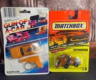 VINTAGE KIDMARK GUN-OF-A -CAR + 1995 MATCHBOX ROTWHEELER #73..IOP