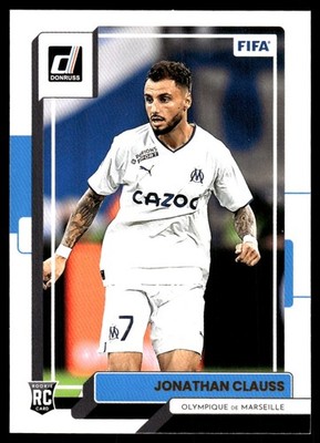 Jonathan Clauss 2022-23 Donruss #90 Olympique de Marseille AutographDen