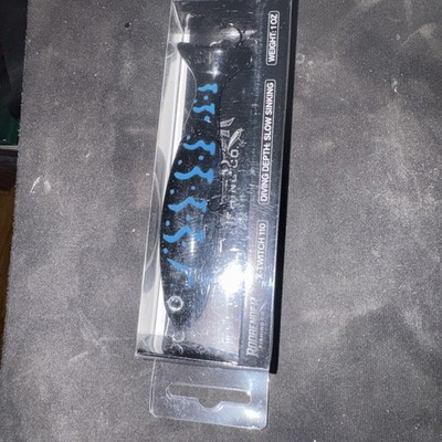 Rodbender X-Twitch 110 1 Oz Midnight Craw Glide Bait