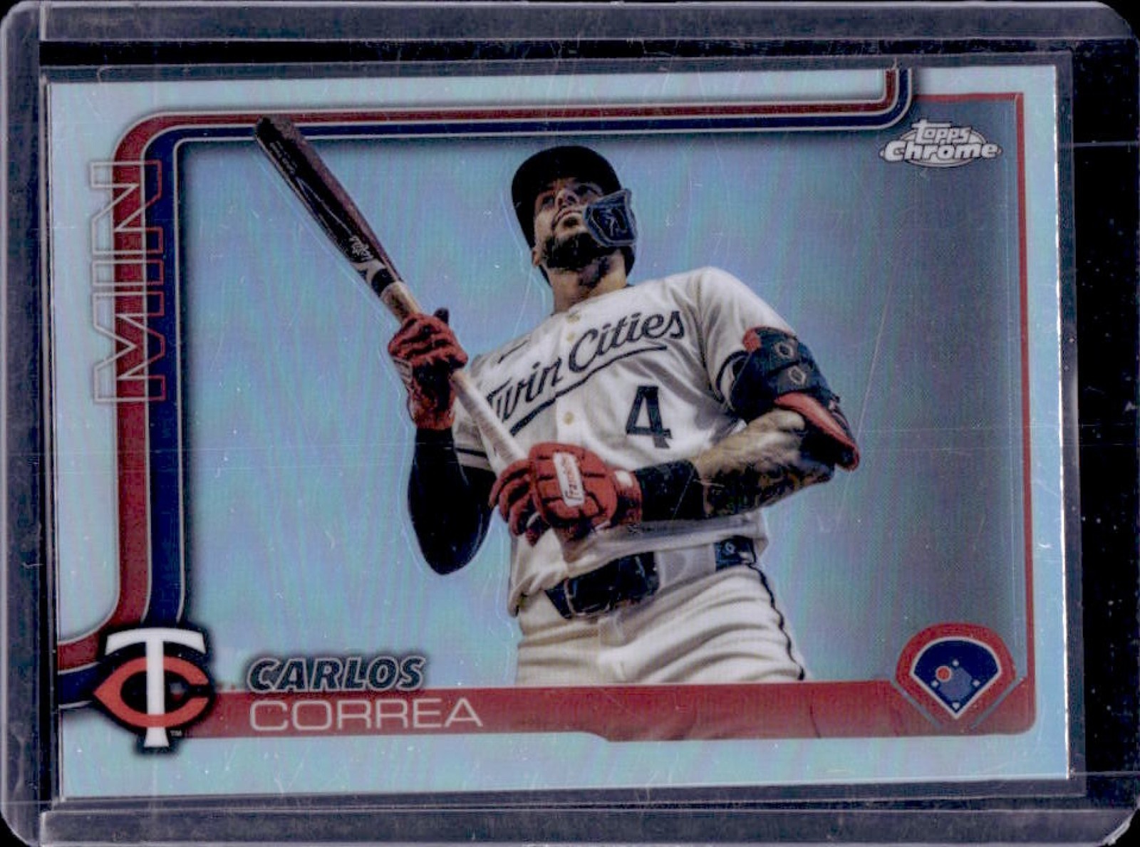 2025 Topps Chrome Carlos Correa Image Variation #204 Twins
