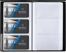 240 Business Card Organizer,Credit Card Binder,Portable Business Card Holder