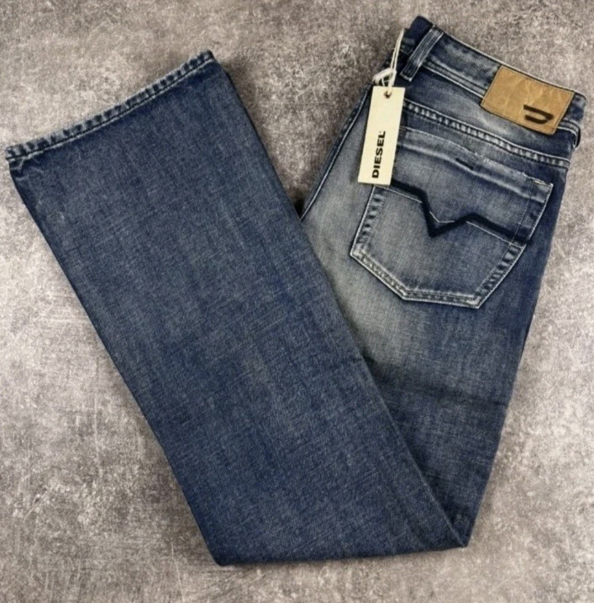 Diesel ZATHAN Bootcut Jeans WASH 008AT W30 L32 NEU
