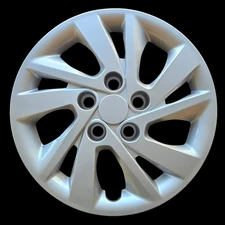 15" Wheel Cover Hubcap Replacement for Hyundai Elantra 2017-2020 Silver Single