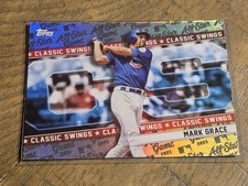 2025 Topps All-Star Game #CS-14 Mark Grace Classic Swings Insert Nmmt