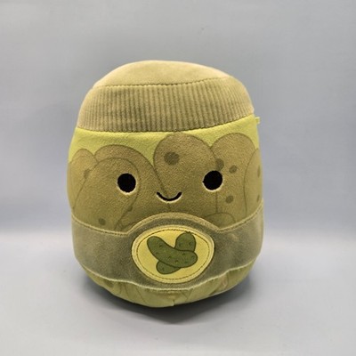 ZAID THE PICKLE JAR   Rare Squishmallow Plush Stuffed Animal Jazwares Green 8''
