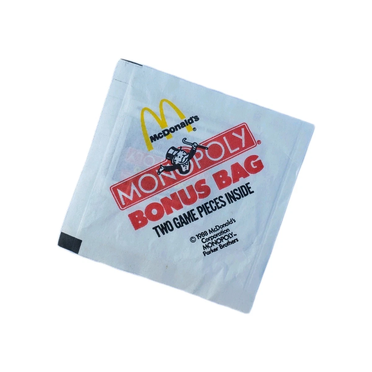 McDonalds Monopoly Pieces for sale