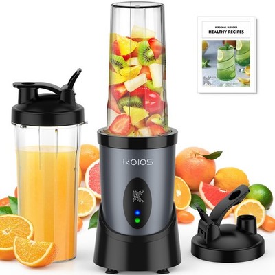 KOIOS Smoothie Blender, 900W Personal Blender for Shakes and Smoothies for Ki...