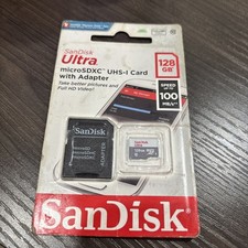 SanDisk Ultra 128 GB Micro SD Class 10 microSDXC Memory Card -...See Description