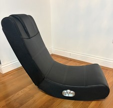 X Rocker Black Gaming Chair with Integrated Audio Controls UPC 094338513660