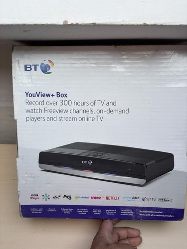 HUMAX DTR-T2110 500 GB/BT YouView PVR Twin Tuner Freeview HD Recorder NO MANUALE - Foto 10 di 11