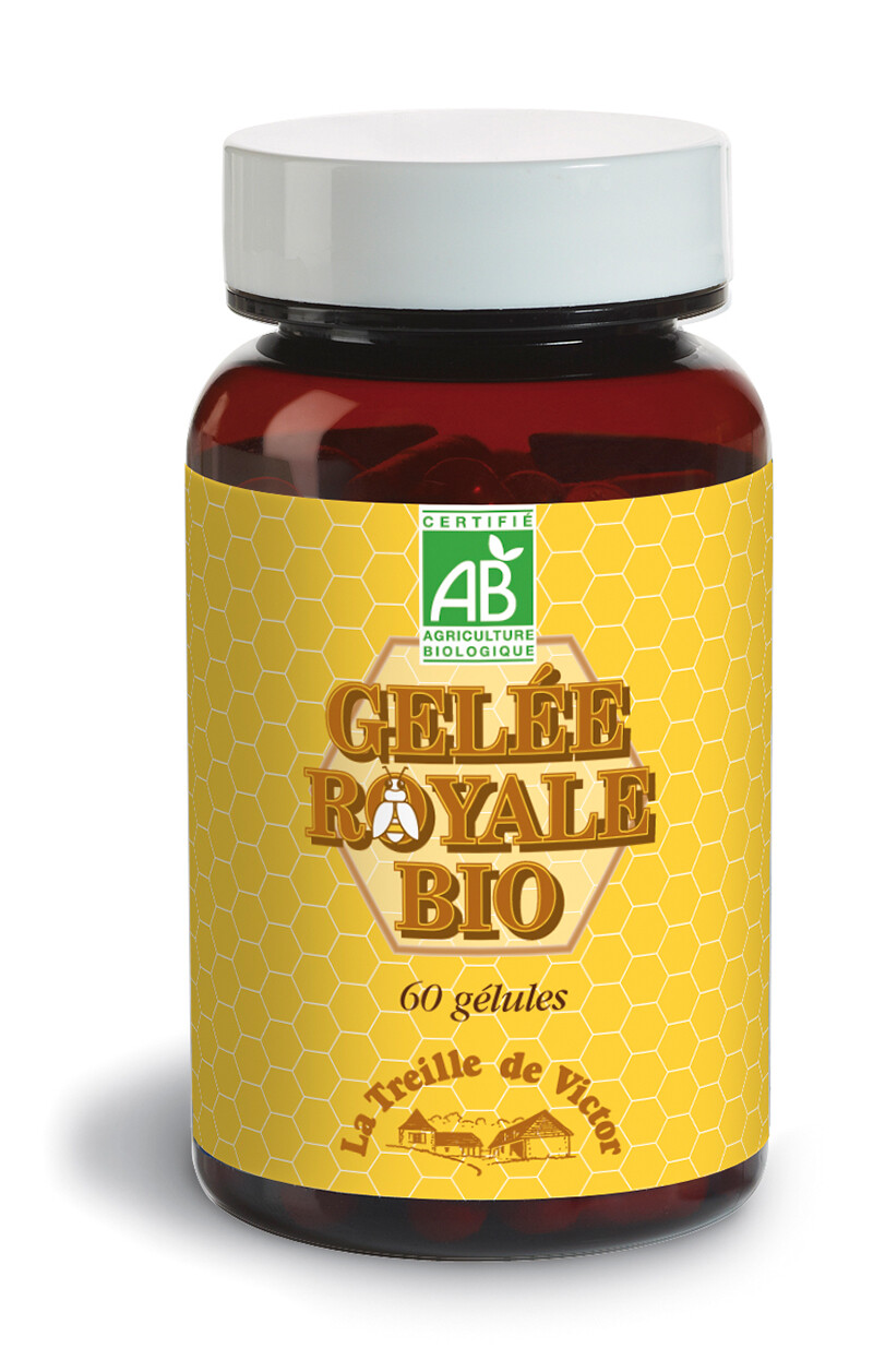 Gelée Royale BIO Complément Alimentaire Vitalité Immunité 60 Gélules