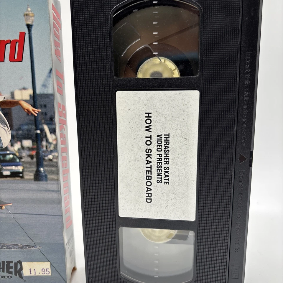 Thrasher Skate Video: How To Skateboard Vintage 90s VHS 1995 High Speed - Image 2 of 3