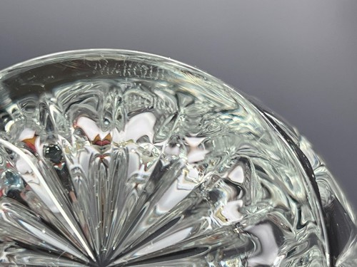 Marquis by Waterford hurricane vase Brookside 5 1/2" tall OH8714 - Picture 7 of 7