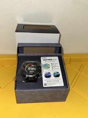 NEW!! CASIO PRO TREK Smart WSD-F21HR-BK Rare | eBay NEW!! CASIO PRO TREK Smart WSD-F21HR-BK Rare | eBay