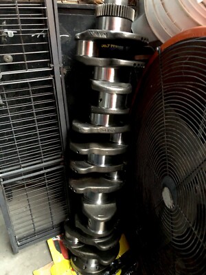 Cat C9 ACERT Crankshaft 261-1543, 2611543. Good Used Crankshaft