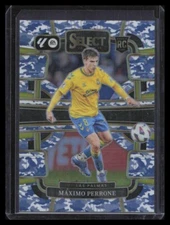 2023-24 Select La Liga #89 Maximo Perrone Winter Camo /99 Terrace