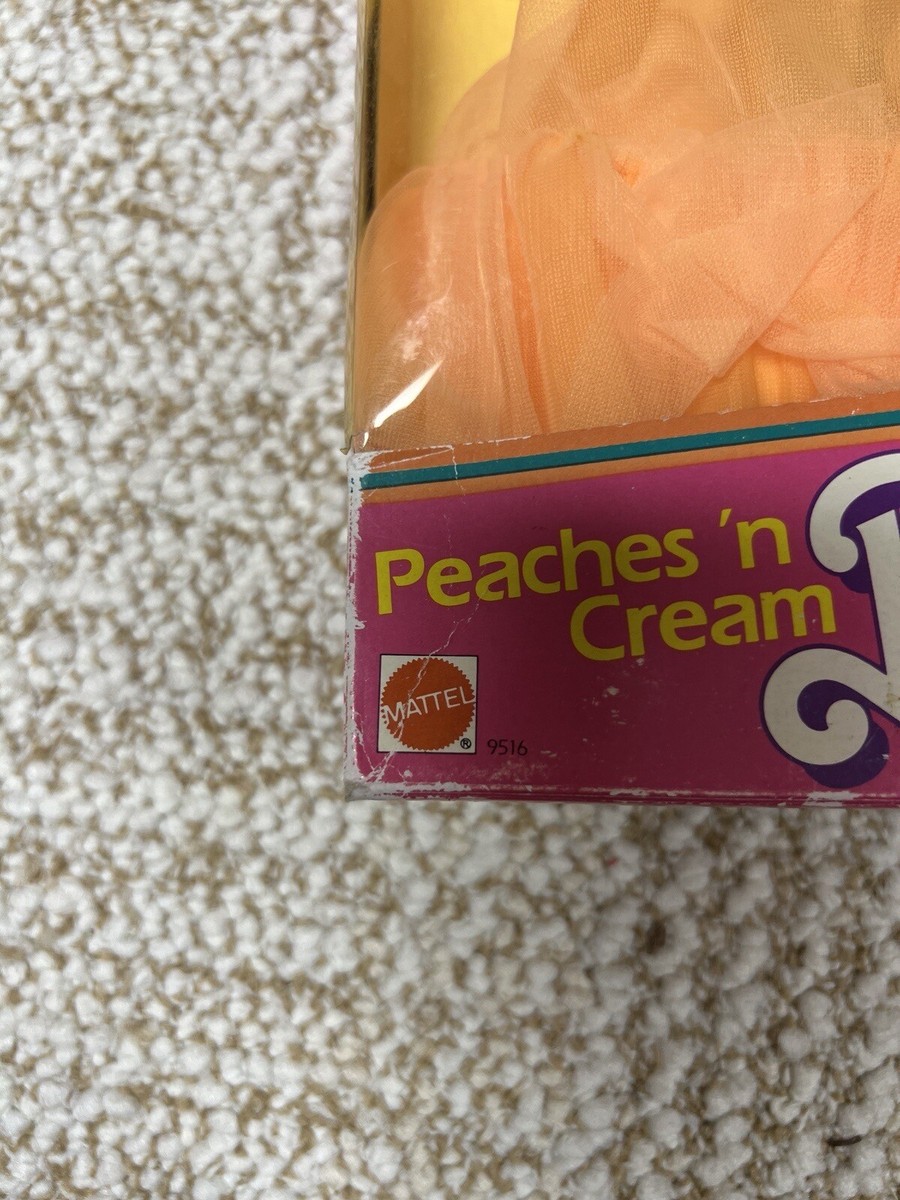 Vintage 1984 Mattel - Peaches 'N' Cream (AA) Barbie Doll #9516