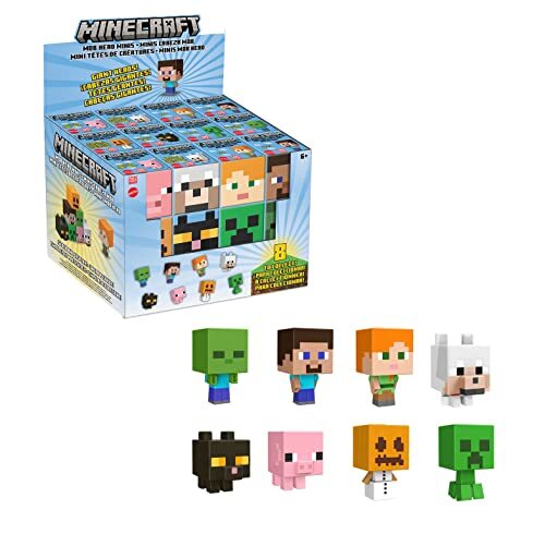 Minecraft Mobhead Mini figure Minia Sort A x36P set Box 986A Minecraft Mobhead Mini figure Minia Sort A x36P set Box 986A