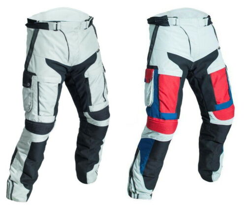 Pantaloni da per moto in tessuto cordura con protezioni su ginocchia e fianchi  - Foto 1 di 10