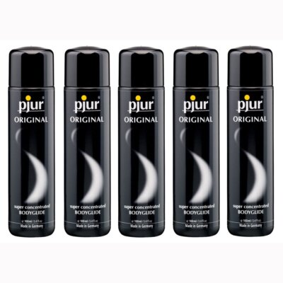 5x Pjur Original Bodyglide 100 ml Silicone Based Personal Lubricant Massage Lube