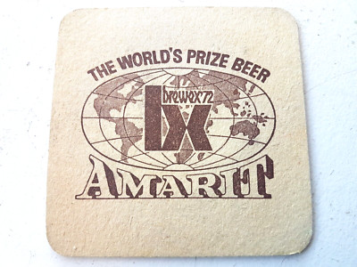 Vintage AMARIT - Brewex '72 / Thailand ... Cat No' ?? Bierdeckeluntersetzer