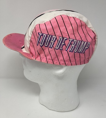 Cappello/Cappello da ciclismo vintage "TOUR DE TRUMP" rosa - Donald Trump New York City - Foto 2 di 7