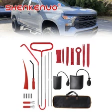 23 Pcs Emergency Car Unlock Tool Kit Repair Lock Out Set For Chevy Silverado