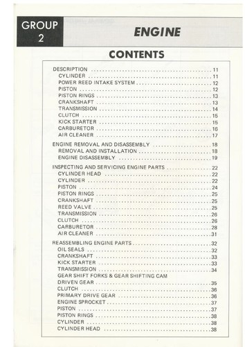 Suzuki RM370 RM 370 Service Repair Workshop Manual USB 1976 - Picture 4 of 9