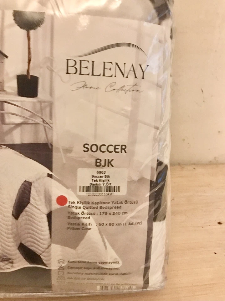 Colcha e fronha acolchoadas duplas Belenay Home Collection 175x240cm 60x80cm - Imagem 3 de 3