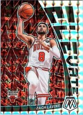 2022-23 Panini Mosaic PRIZM #11 Zach LaVine Elevate