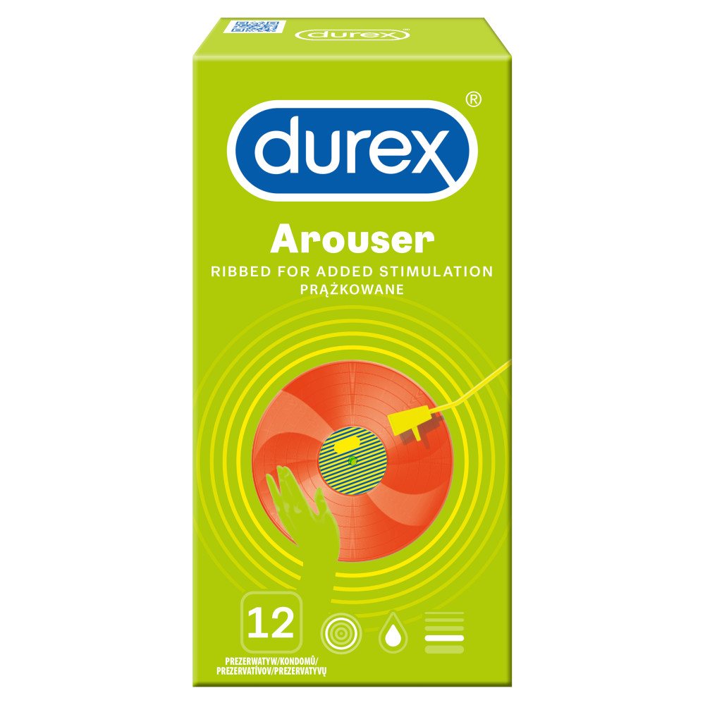 Durex Arouser Kondome 12 Stück. Durex Arouser Kondome 12 Stück.