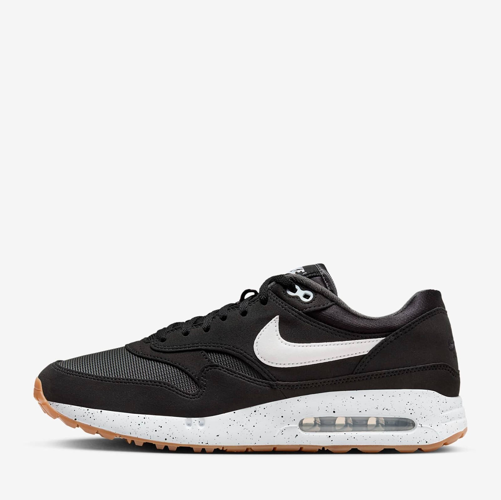 Nike Mens X Air Max 1 OG Golf Shoes Navy Red DV1403-001