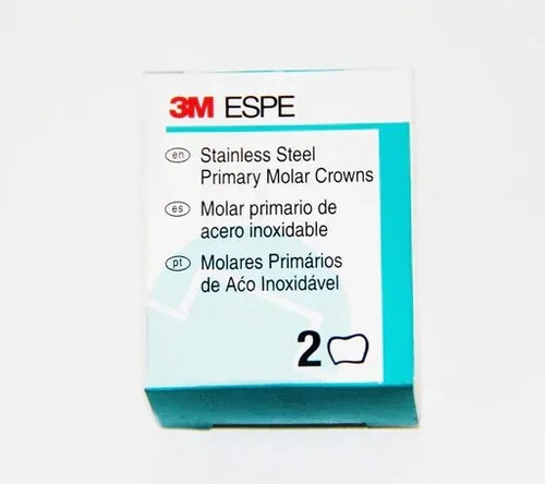 3M Espe SS Crown Primary Molar Crown-D ( 1st molar) frre ship - Picture 5 of 8