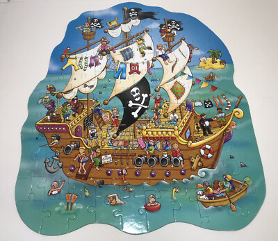 orchard toys pirate ship jigsaw puzzle