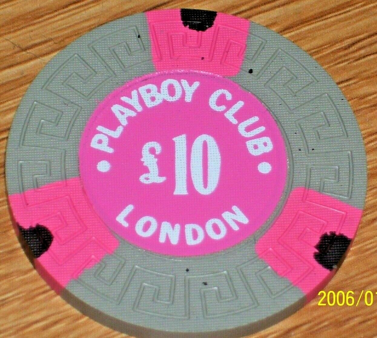 10LB 1960'S GAMING CHIP FROM THE PLAYBOY CASINO LONDON ENGLAND eBay