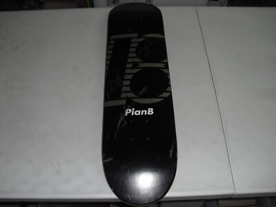 Early Plan B Return Skateboard Deck signed by Danny Way, Pat Duffy & Sean Sheffy