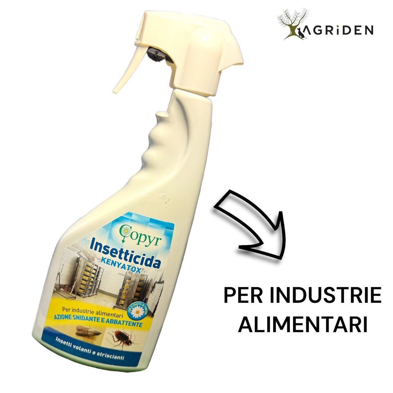 COPYR KENYATOX I.A. INSETTICIDA PER INDUSTRIA ALIMENTARE 1 LT PRONTO USO - COPYR