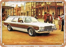 METAL SIGN - 1978 Plymouth Volare Premier Station Wagon Vintage Ad